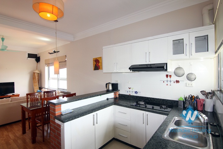 One bedroom apartment with beautiful lakeview for rent in Tay Ho, Hanoi